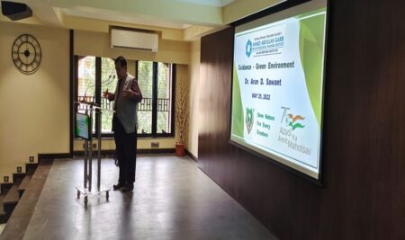 GUIDANCE OF GREEN ENVIRONMENT BY DR. ATUL SAWANT
